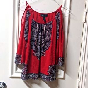 S Cold Shoulder INC Ladies Top